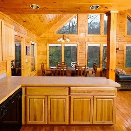 Dog Friendly Secluded Cabin Whot-Tub & Sleeps 12 Pigeon Forge Exterior photo